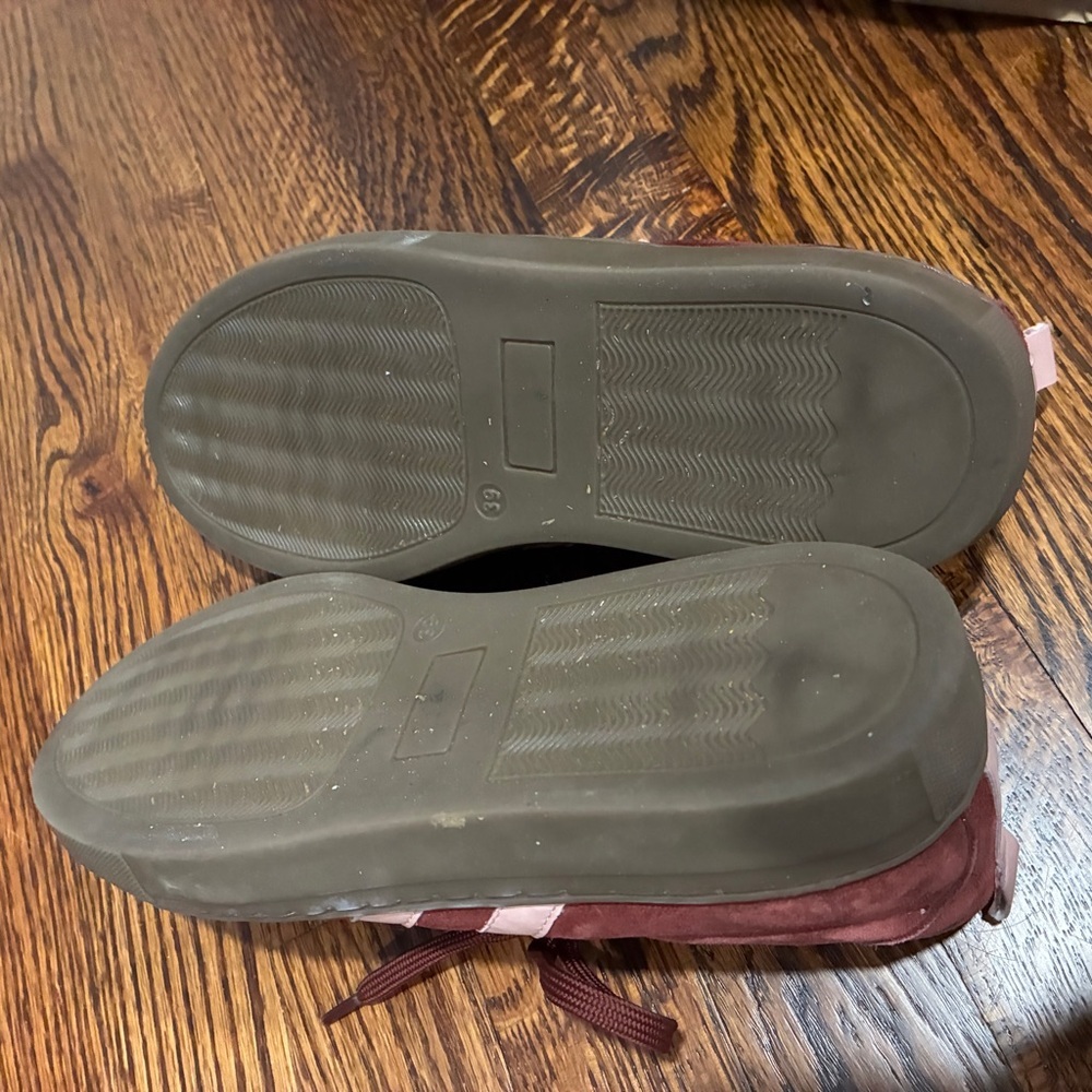 Marshalls Women's Brown and Pink Suede Sneakers - Picture 7 of 7
